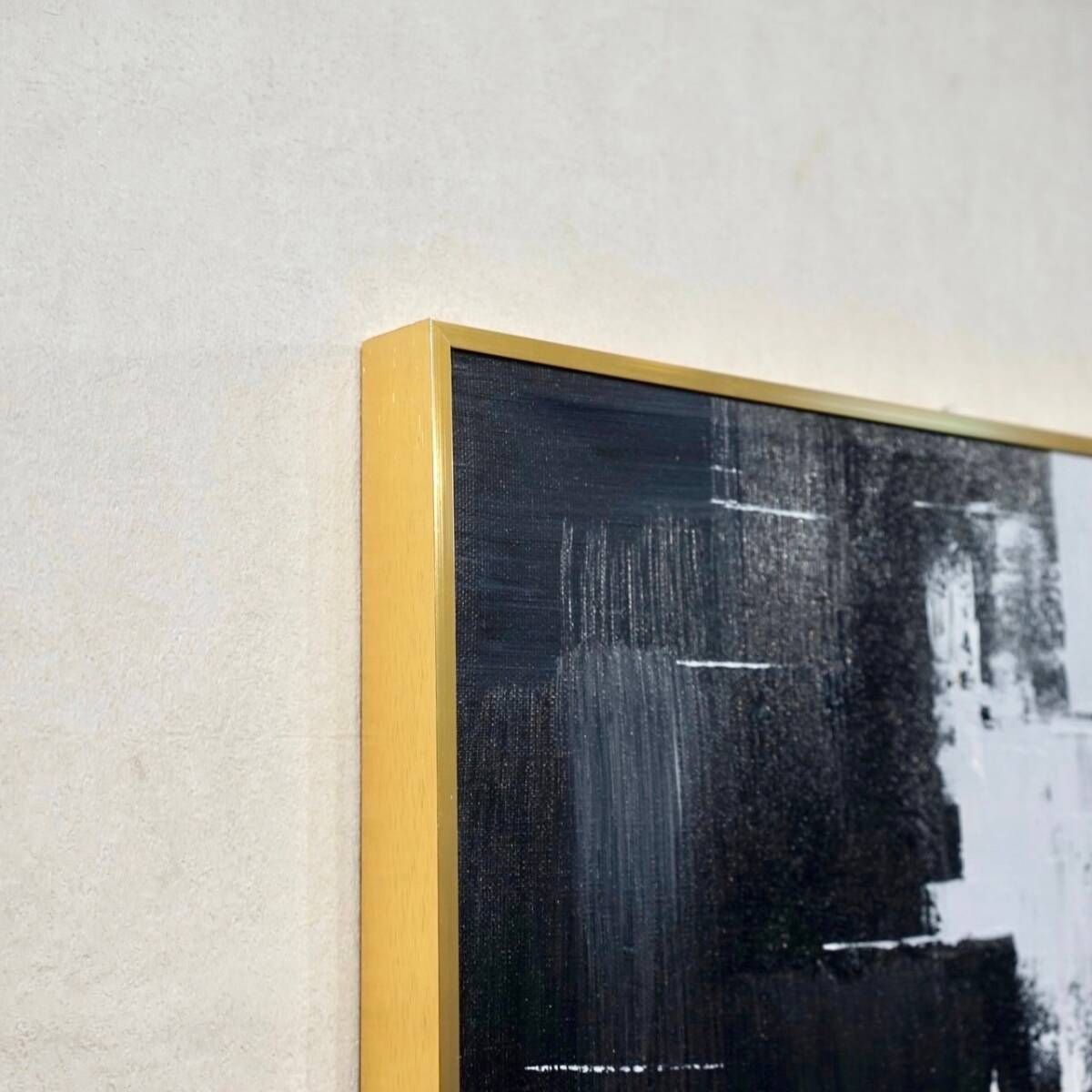 輸入品 油絵 抽象画 壁掛け アート 80×60 現代 美術 絵 モダン