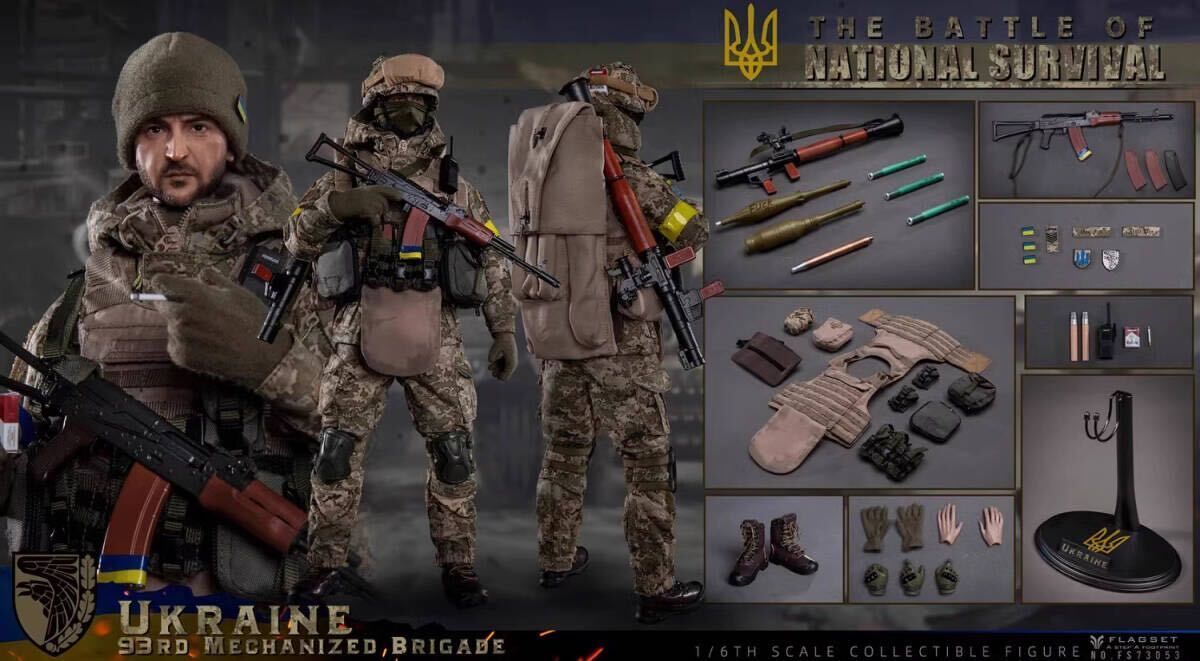 FLAGSET 1/6 Ukraine 93rd Mechanized Brigade - Anti Tank