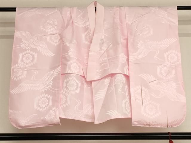 平和屋着物[]七五三 女の子 7歳 祝着 四つ身 長襦袢セット 駒