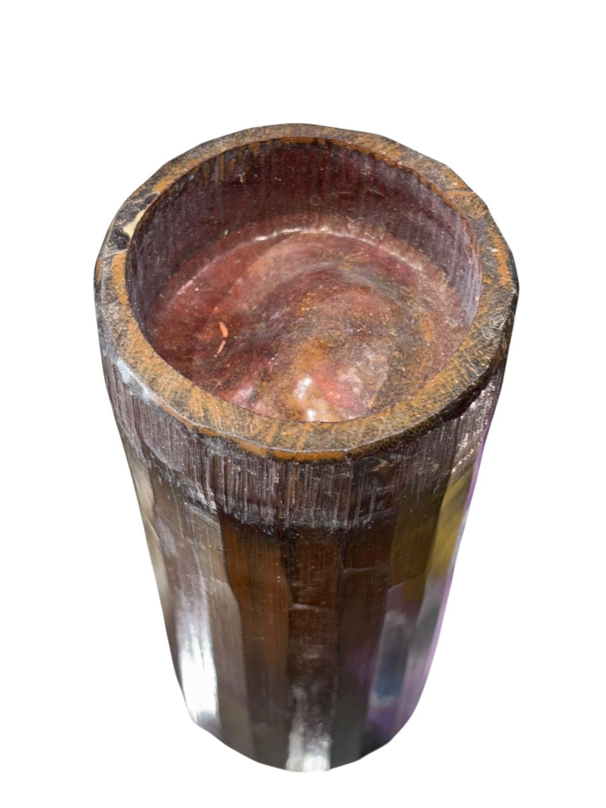 鈴木 玩々斎 造竹編 瓶座 竹編細工 竹工芸 在銘刻印合箱時代物古竹工芸 茶道具 鈴木 玩々斎 造竹編 瓶座 竹編細工 竹工芸 在銘刻印合