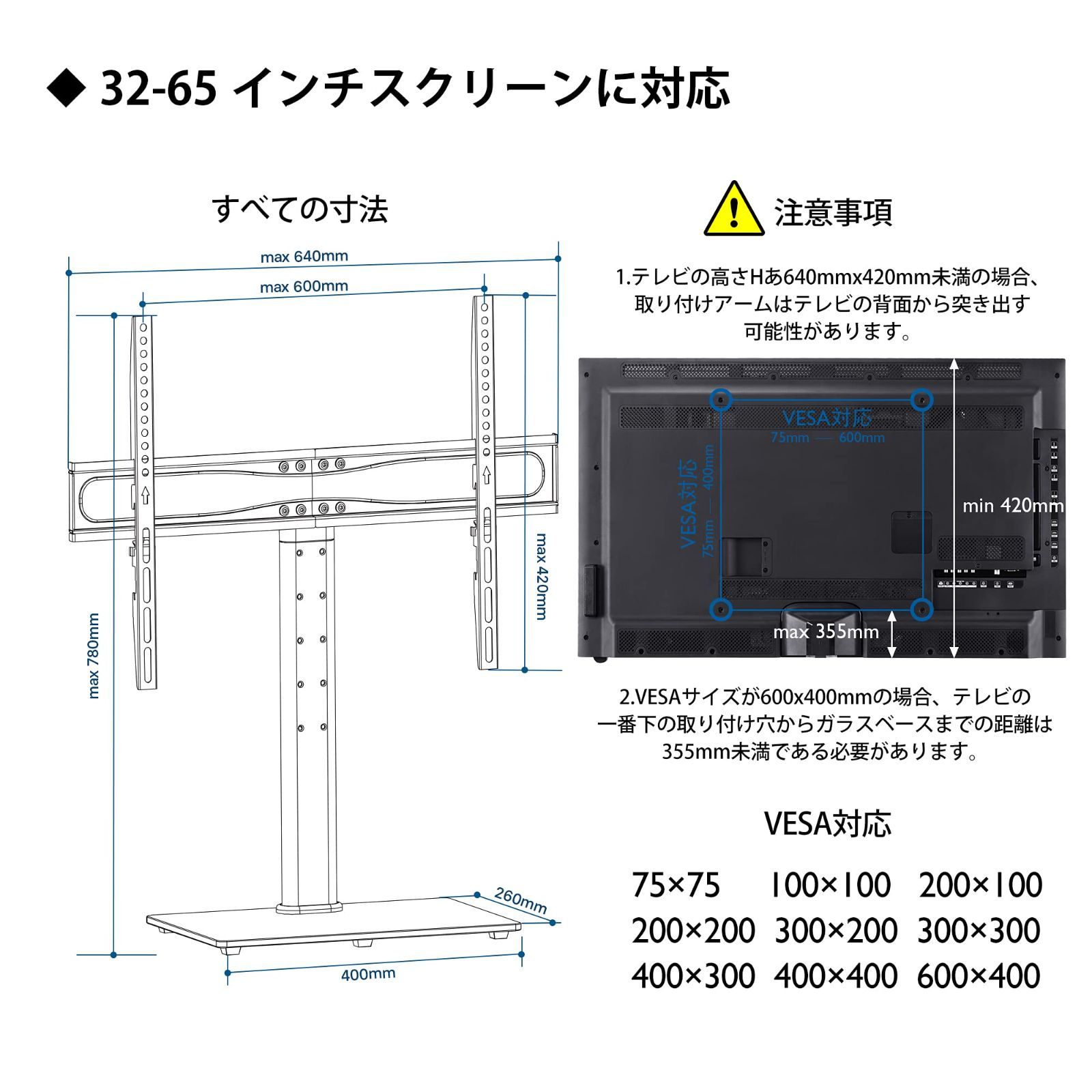 ロータイプ 32-65インチLCD|LED|Plasma|OLED