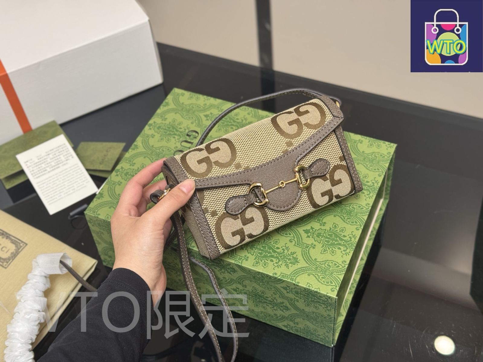 バッグ you 今日特価】Gucci 1955 モバイルバッグ 18×12cm - メルカリ