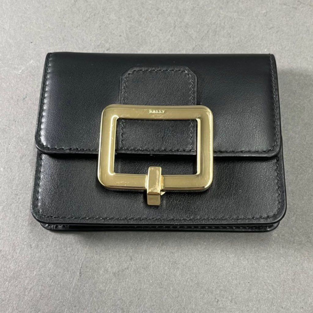 i5 《未使用保管品》 BALLY バリー カードケース 名刺入れ 本革 レザー