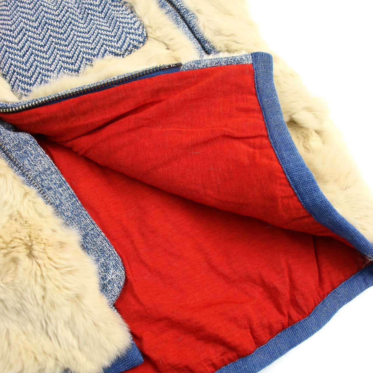 45R フォーティファイブアール 19AW ラビットファーのベスト 7081025