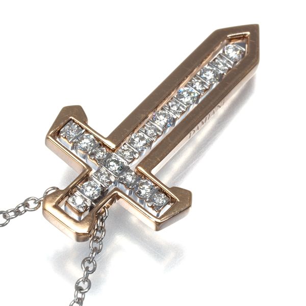 ダミアーニ ネックレス ダイヤ ダイヤモンド スパーダ クロス 70個限定  