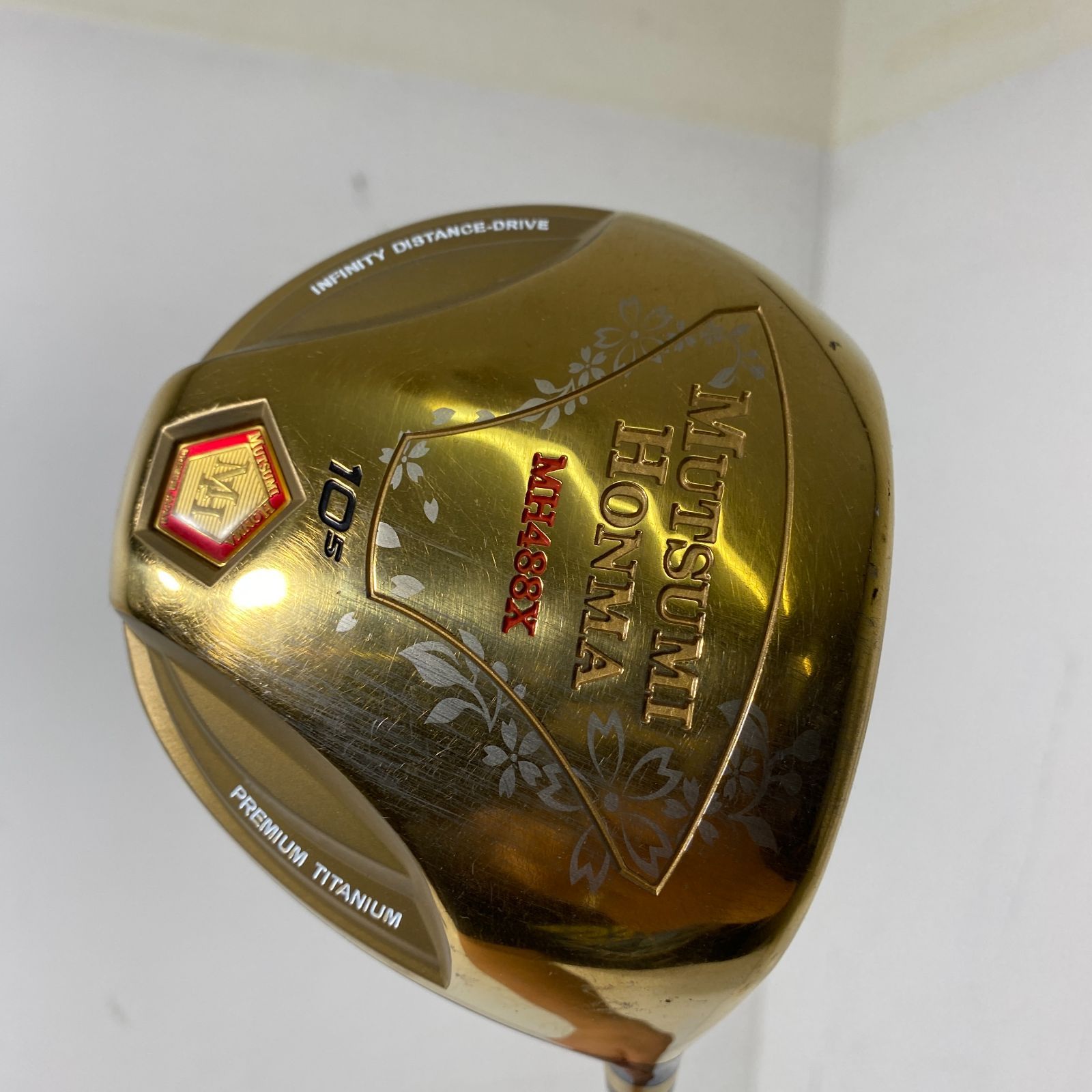 MUTSUMI HONMA ムツミホンマ MH488X 1W 10.5° ドライバー 純正カーボン