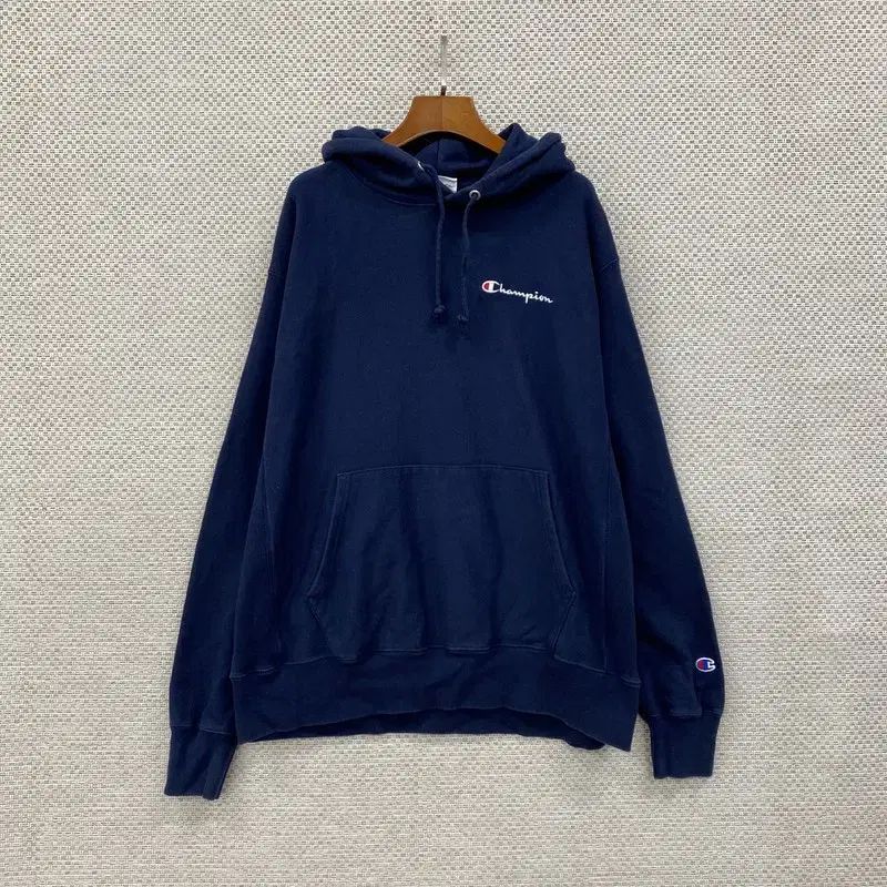 【雷市場（ポンジャン）商品韓国直送】 Champion(チャンピオン) リバースウィーブ ストリート 裏起毛 フード付きTシャツ 100 C00523