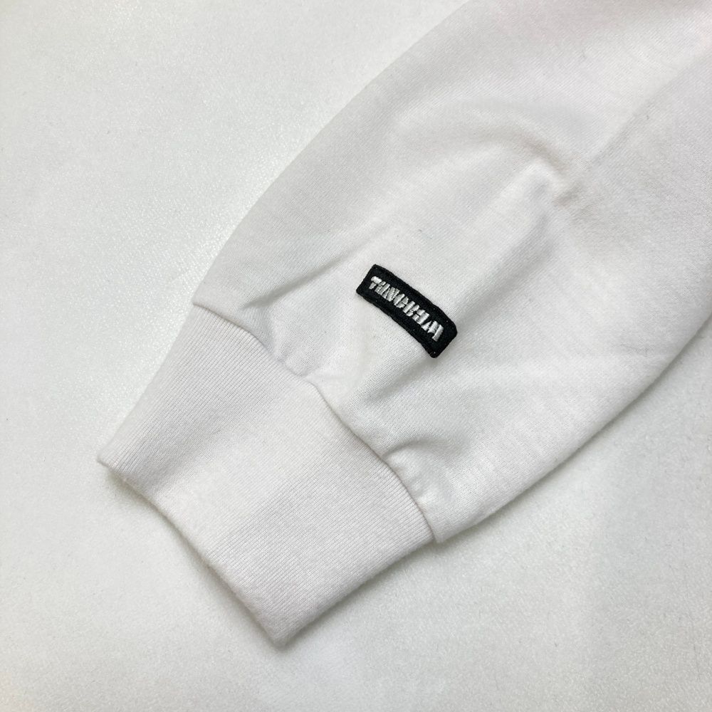 サイズ：XS TANGRAM　タングラム  モックネック 長袖Tシャツ  ホワイト系 [240101490952] ゴルフウェア メンズ ストスト サイズ：XS TANGRAM タングラム モックネック 長袖Tシャツ