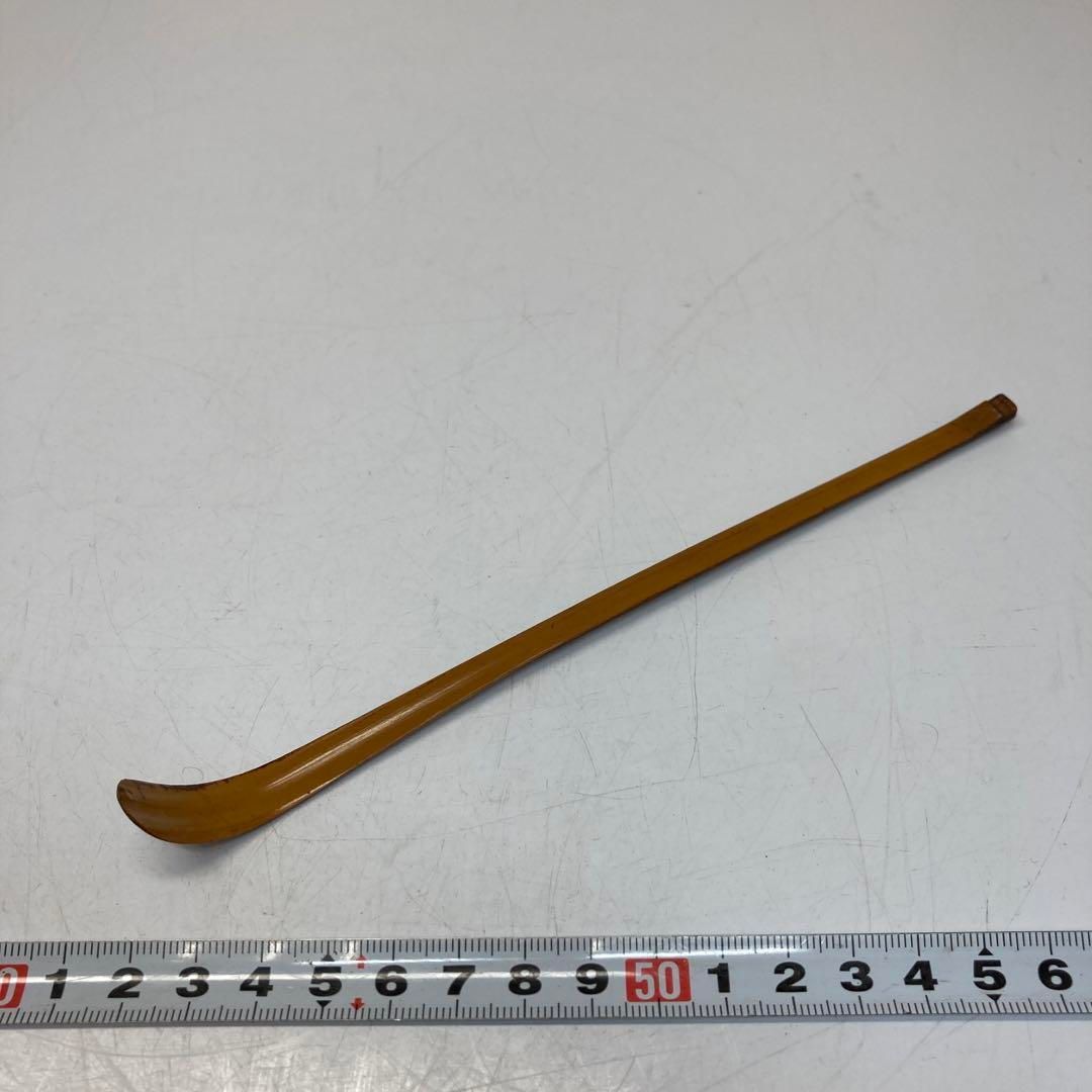 円能斉 茶杓 銘 弥生 共箱 タウル 東さ6-0327 2F