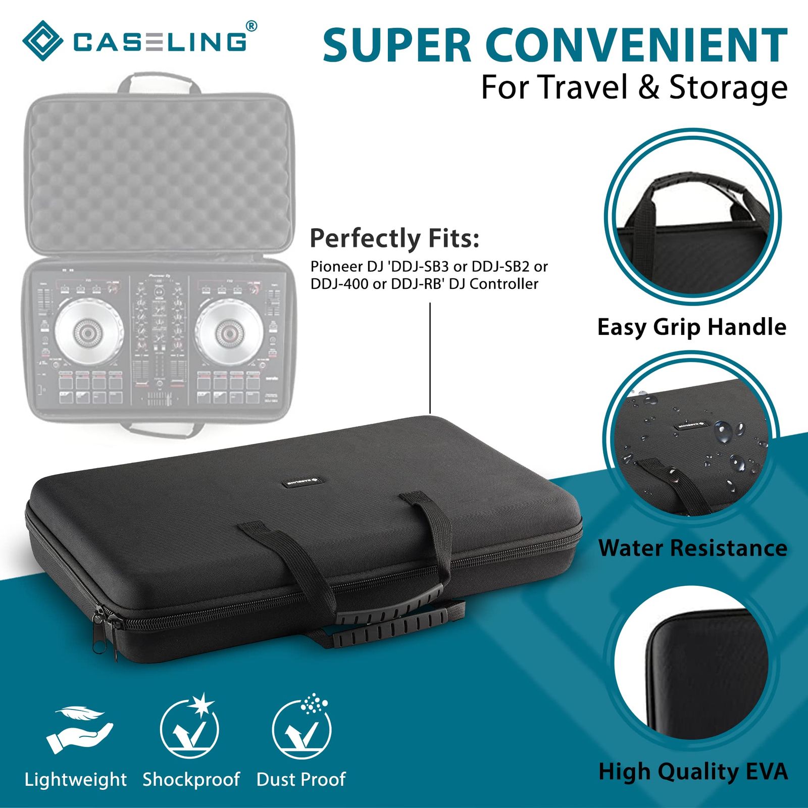 Hard CASE for Pioneer DJ DDJ-SB3 / DDJ-SB2 売れ筋 DJ/DDJ-400