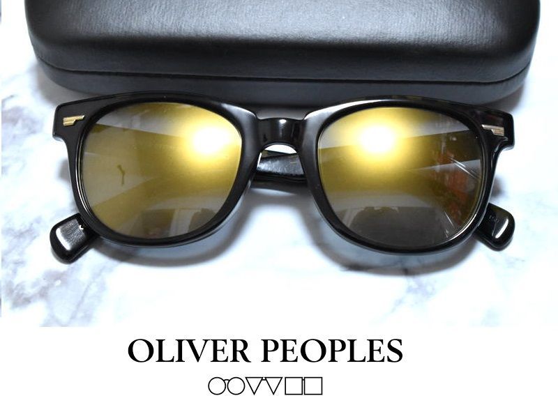 OLIVER PEOPLE Masek-J サングラス OLIVER PEOPLES / MASEK-J GCM SOLD - ビジュ寺口 ／ 時計