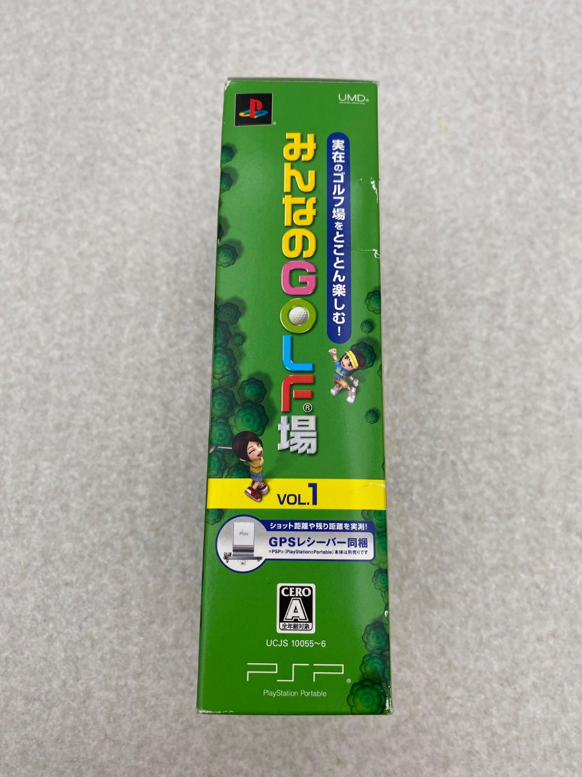 PSP みんなのゴルフ場　GPS付き Amazon.co.jp: みんなのGOLF場 Vol.1(GPSレシーバー同梱版