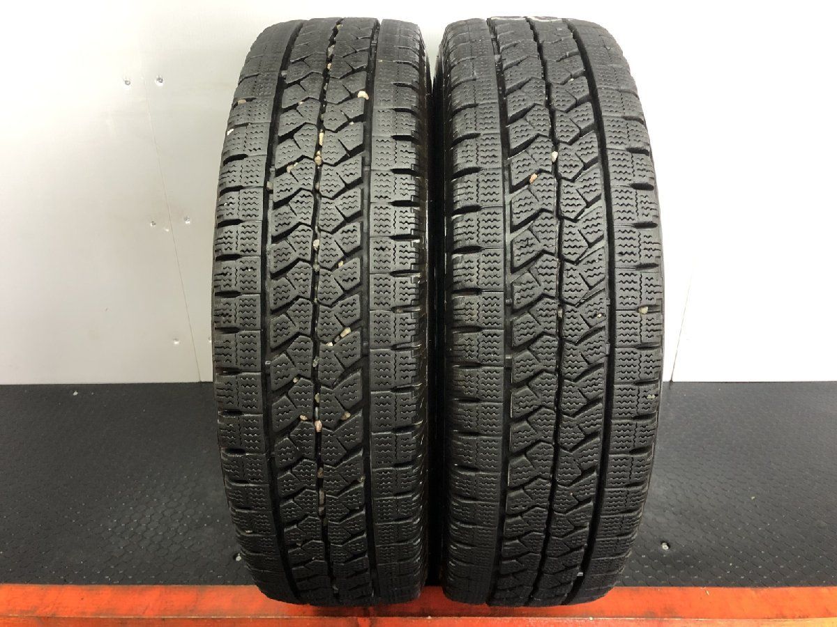 BS BLIZZAK W979 205|70R16 111|109L LT 16インチ ライトトラック用 スタッドレス 2本 20年製 バリ溝 エルフ キャンター等 STT009