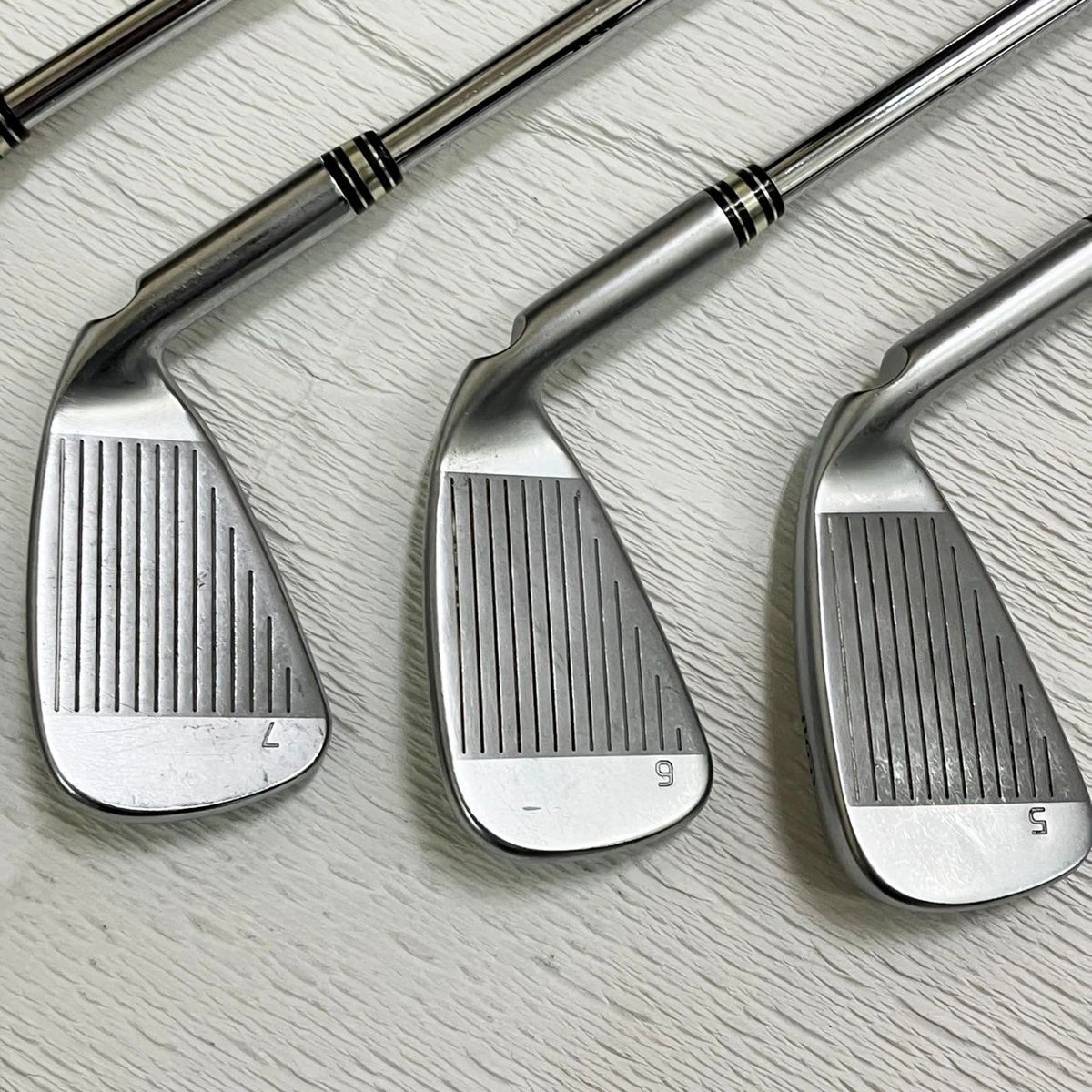 PING アイアン 9本セット レフティ G425 5~9,W,U,S,L 黒ドット