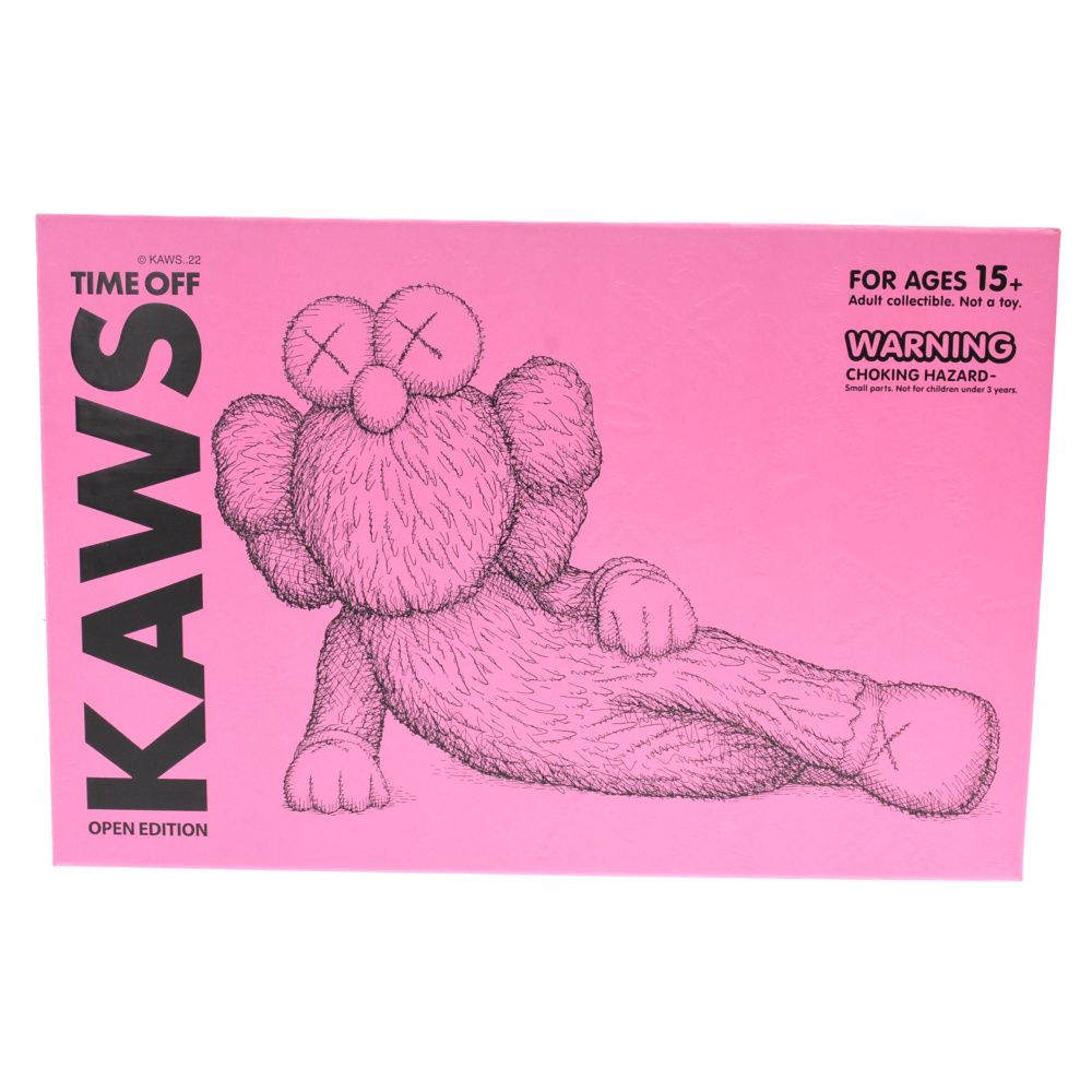 MEDICOM TOY メディコムトイ カウズ KAWS TIME OFF Vinyl Figure Pink カウズ タイムオフ フィギュア ピンク