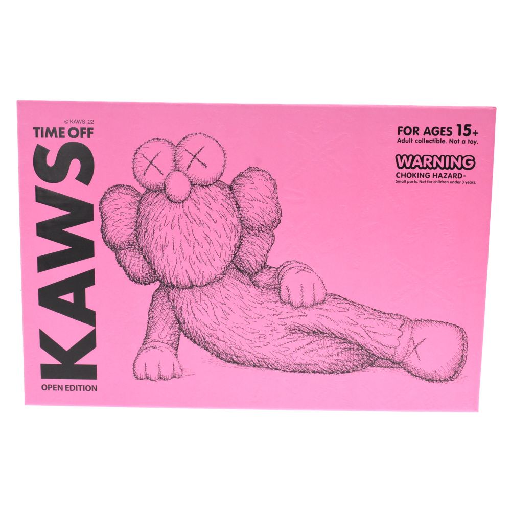 MEDICOM TOY (メディコムトイ) KAWS TIME OFF Vinyl Figure Pink カウズ タイムオフ フィギュア ピンク