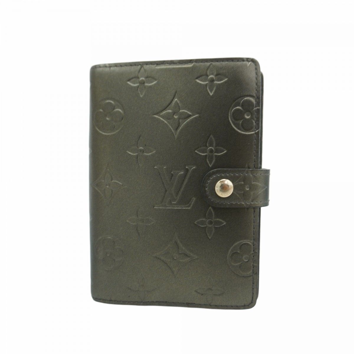 5md4399 ルイヴィトン 手帳カバー モノグラム マット アジェンダPM R20932 ノワール レディース