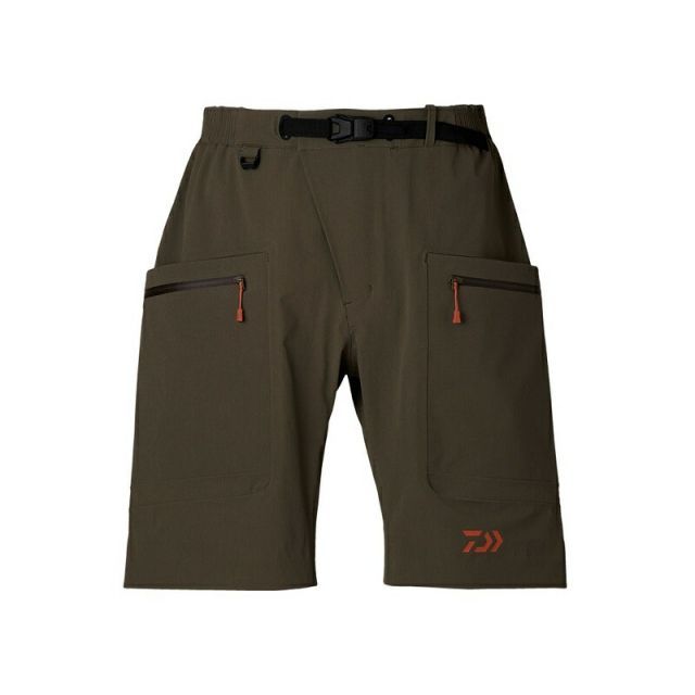 ダイワ DR-5023P コーデュラショートレインパンツ ブラウン 2XL | 最新
