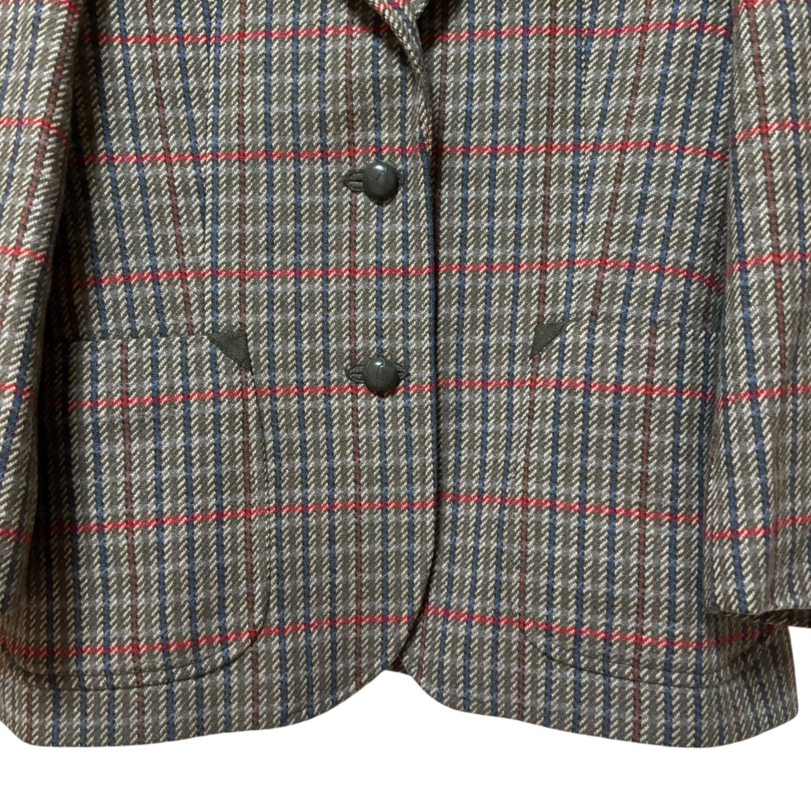 Z1566DAKS ENGLAND ダックス セットアップ チェック ジャケット