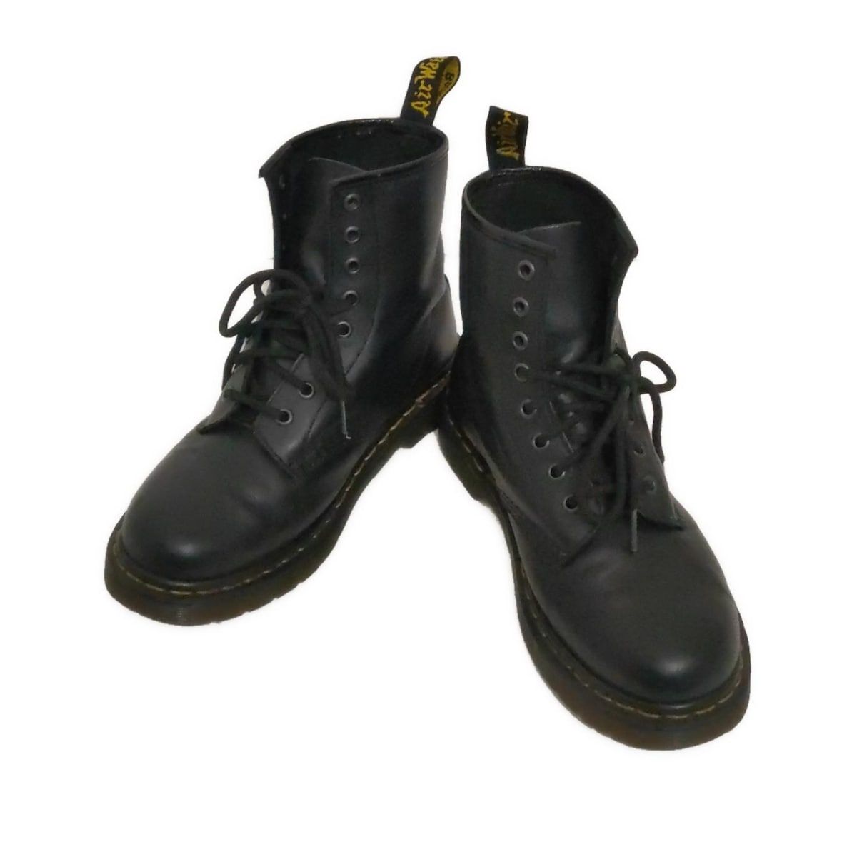 Dr.Martens ドクターマーチン ショートブーツ 6 US L レディース - 黒 レザー