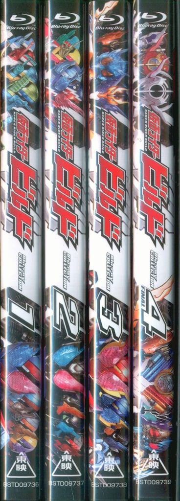 東映 特撮Blu-ray 初回 仮面ライダービルド Blu-ray 全4巻 セット