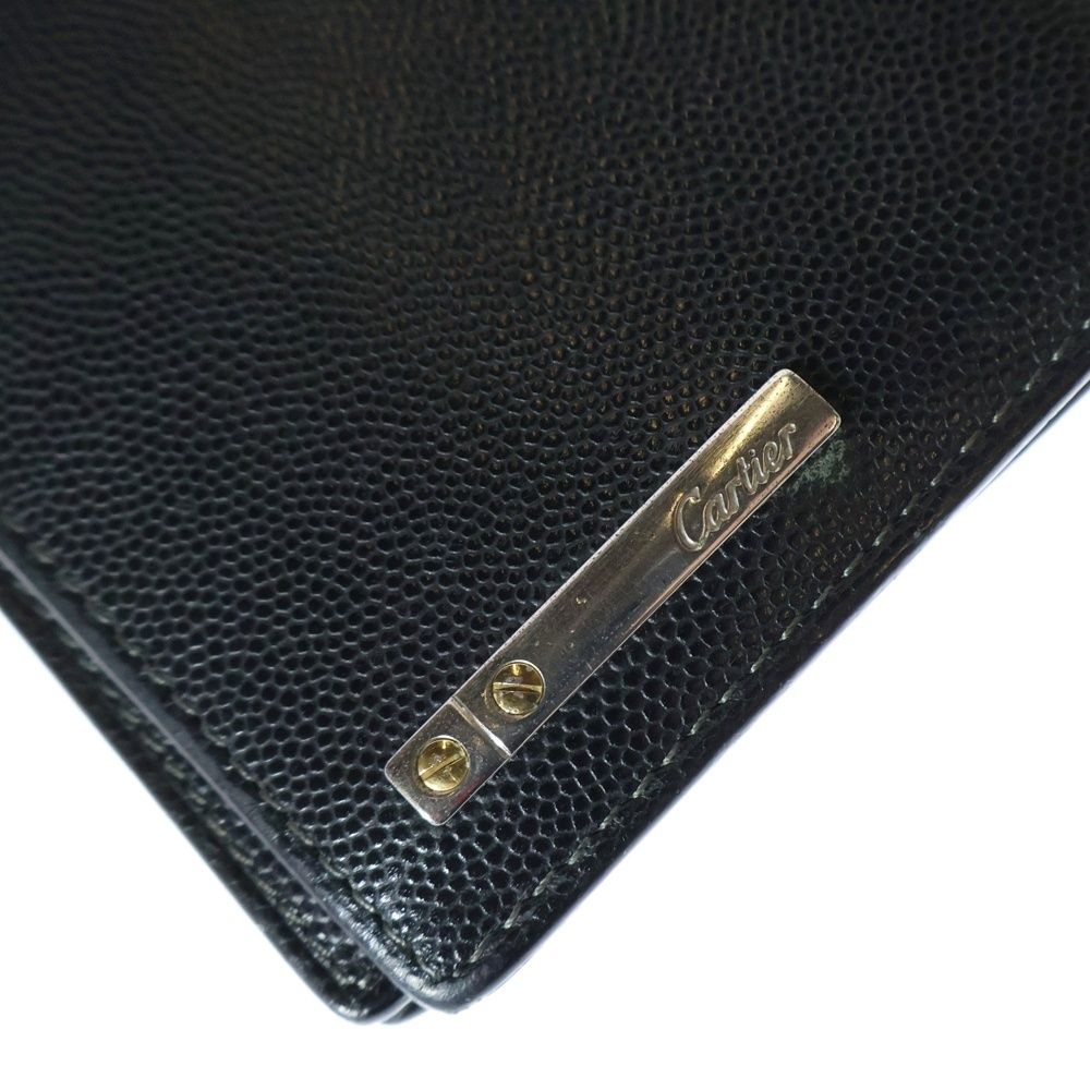 新品同様‼️ カルティエ　Cartier 財布　二つ折り　長財布　サントス Cartier (カルティエ) サントスライン 二つ折り長財布 ロング