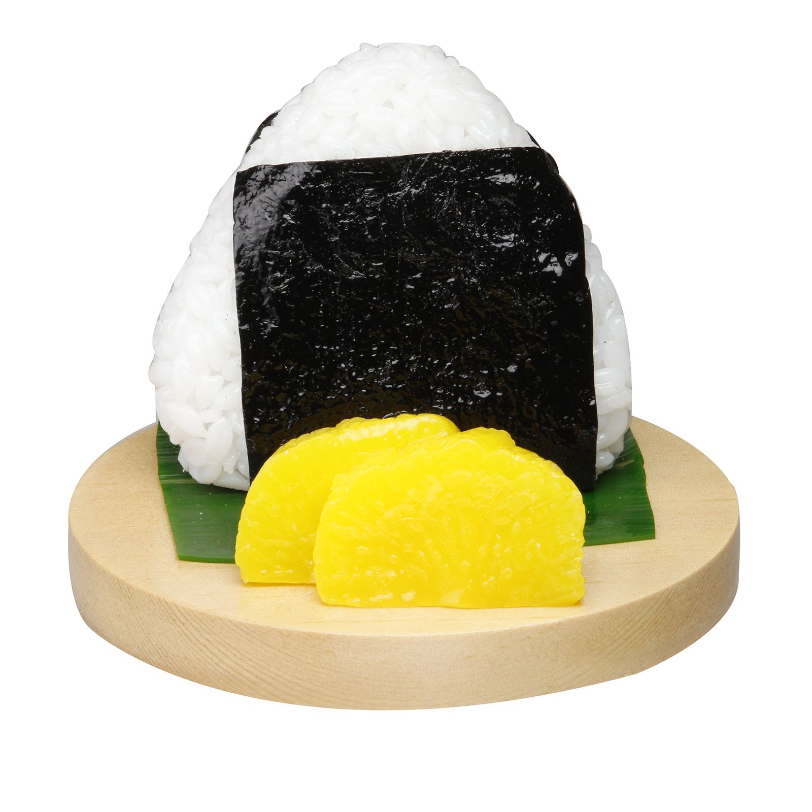 食品サンプルスマホスタンド 各機種対応 末武サンプル おにぎり/のり stand-10049