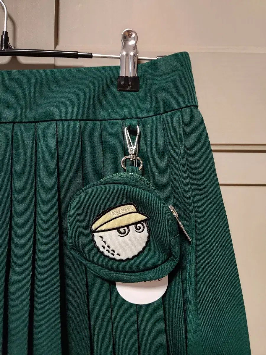MALBON GOLF(マルボンゴルフ) ゴルフ プリーツ スカート グリーン マル