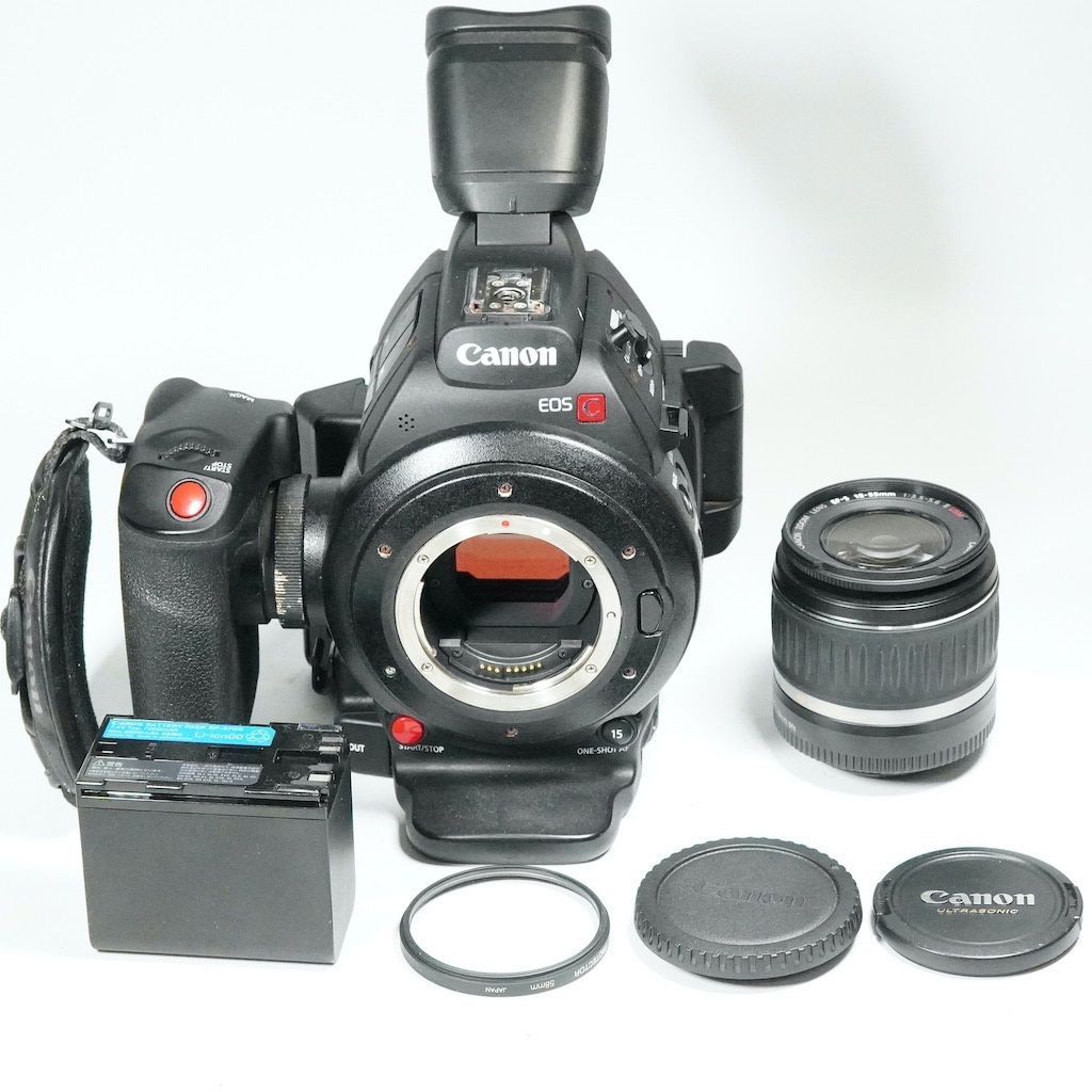 Canon キャノン EOS C100 Mark2 レンズ付き 返金保証 |2280