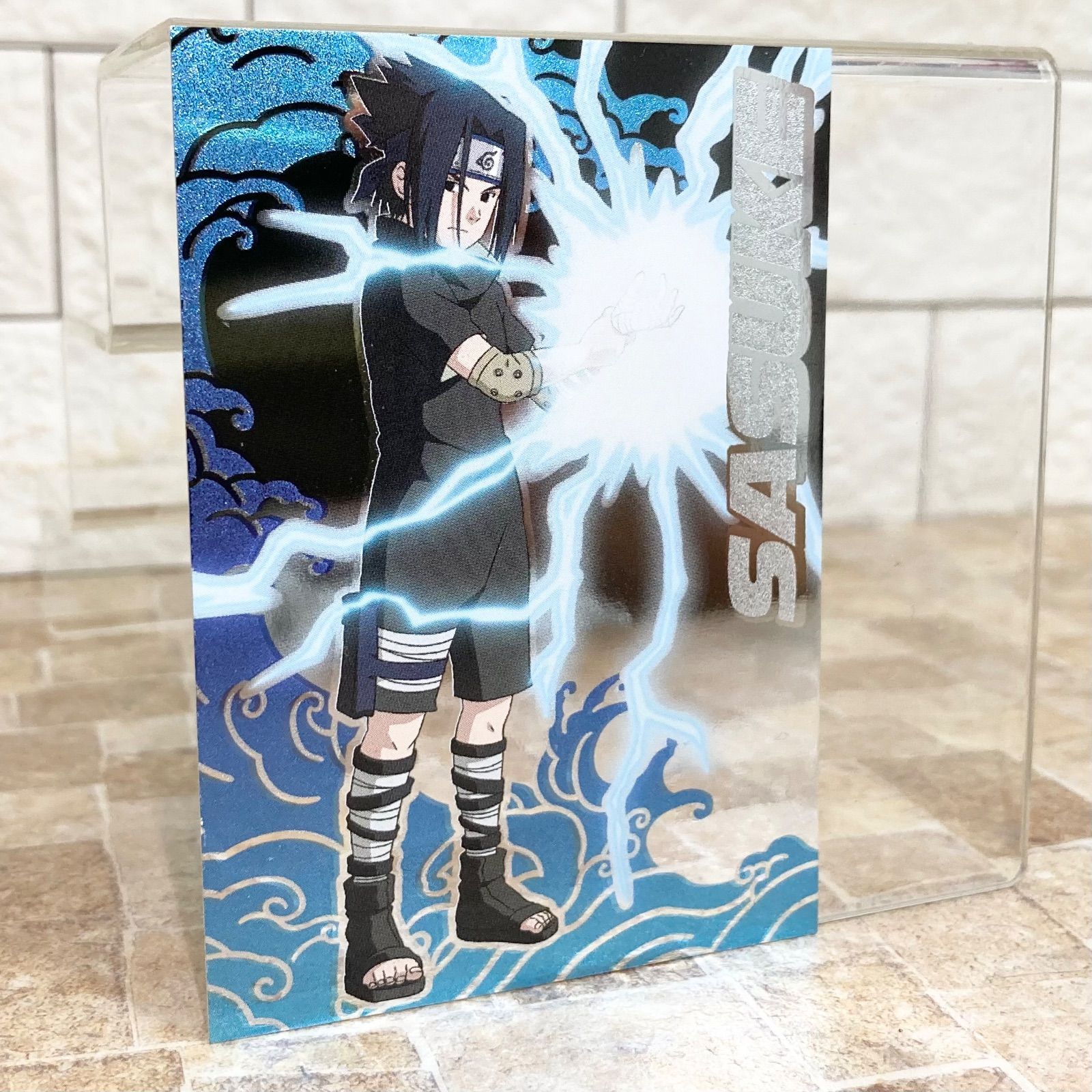 NARUTOエッチングカードコレクション3 SASUKE &SAKURA サスケレアカード3枚まとめ売り】NARUTO エッチングカード キラ