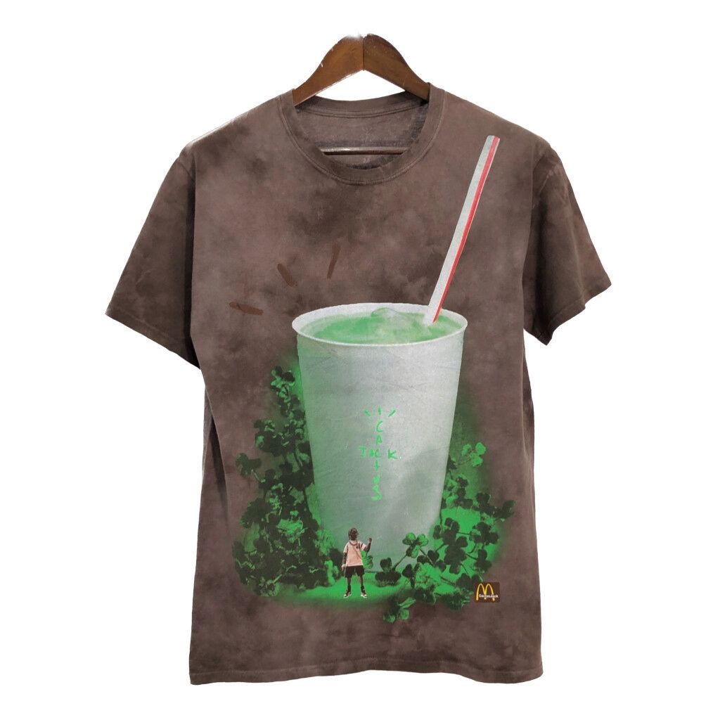 CACTUS JACK カクタス ジャック TRAVIS SCOTT トラヴィス スコット McDonald マクドナルド 半袖Ｔシャツ メンズ M 古着 U2289