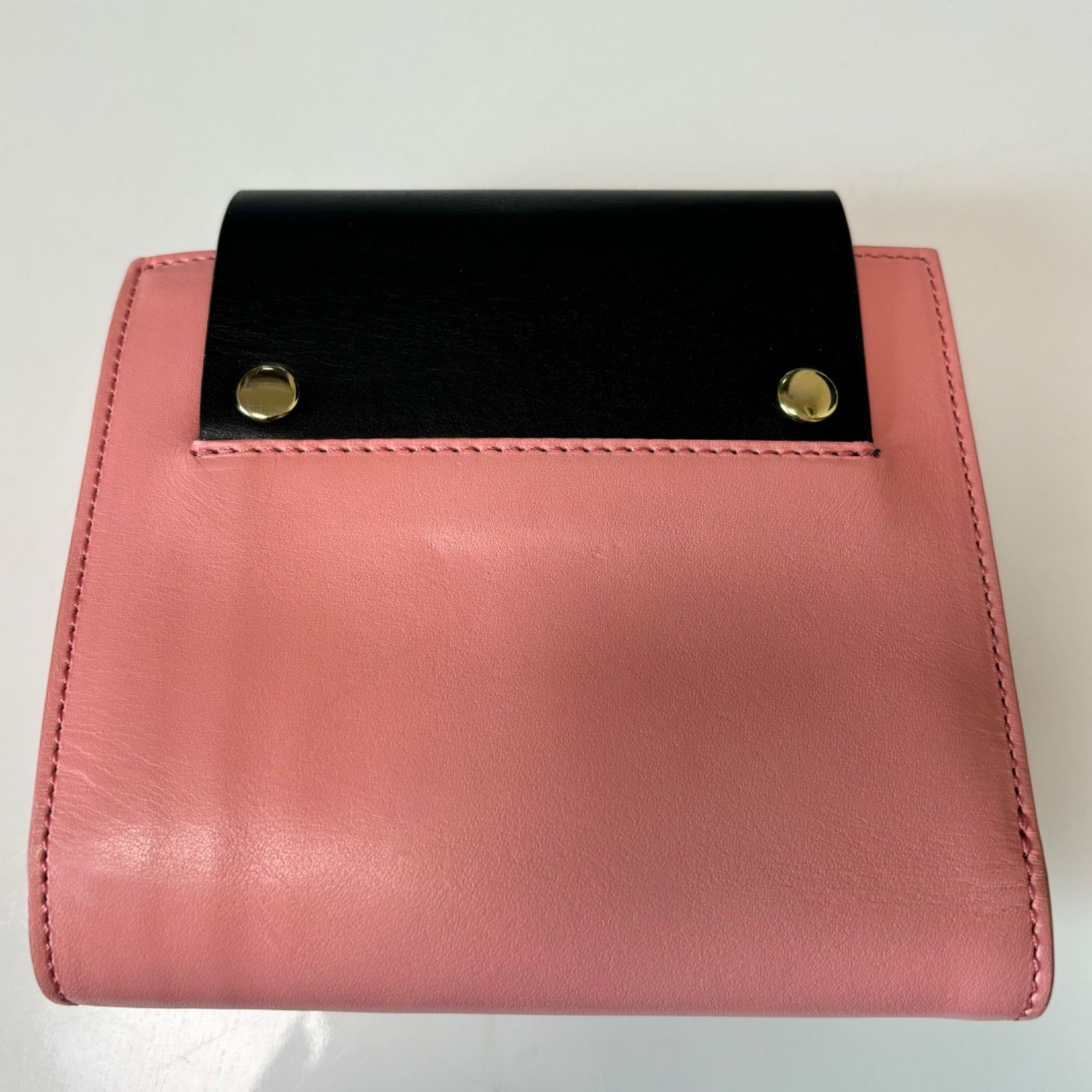 calede checli 新品未使用 財布 送料無料】calede checli/カレドシェクリ/サイフ/二つ折り財布/ピンク