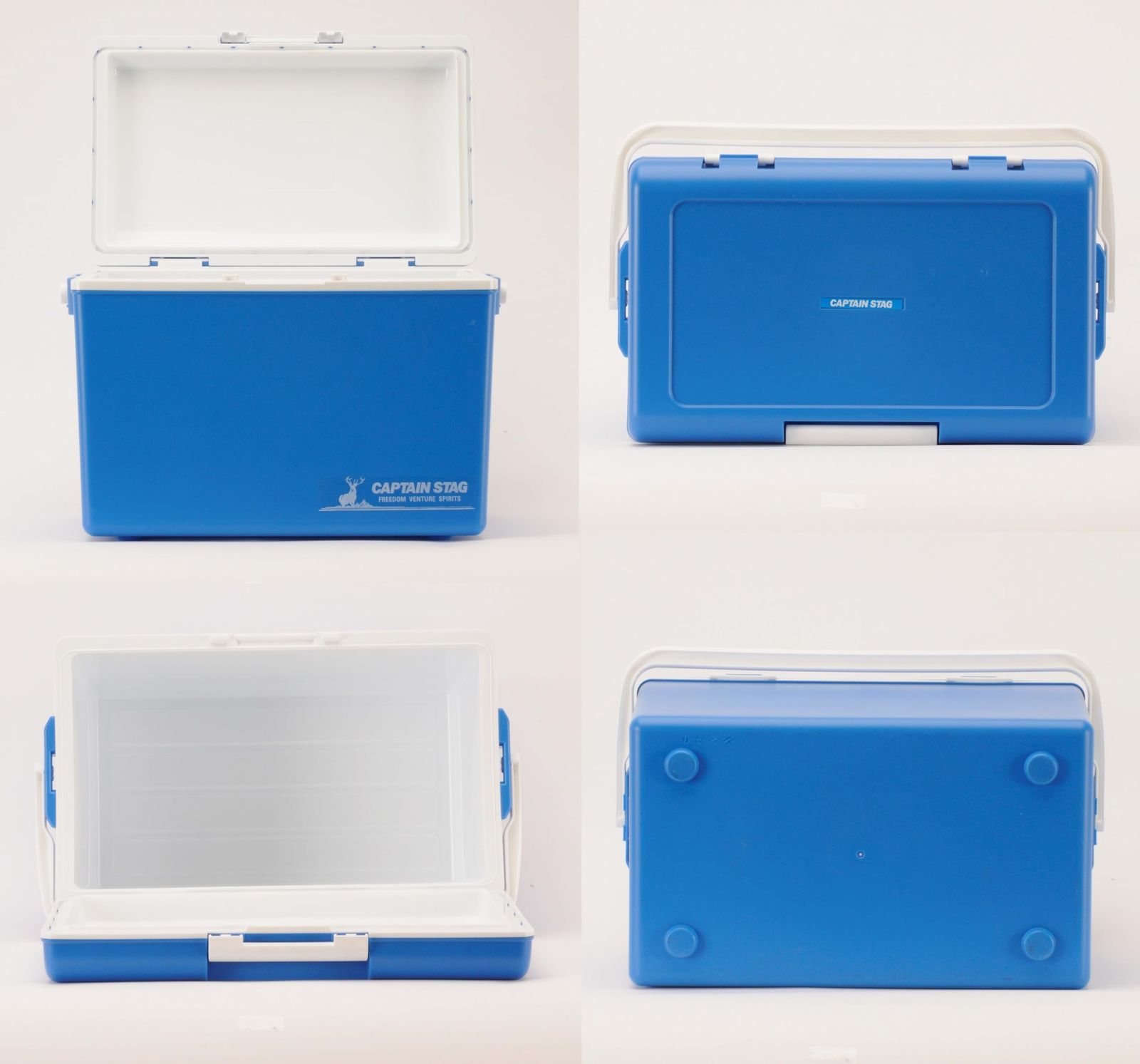 キャプテンスタッグ(CAPTAIN STAG) クーラーボックス 【 シエロ 6サイズ展開 ブルー/マットブルー 】 【 CSシャルマン 7サイズ展開  ベージュ/ブルーグレー/アイスグレー/アーモンドグリーン/ブラウン 】