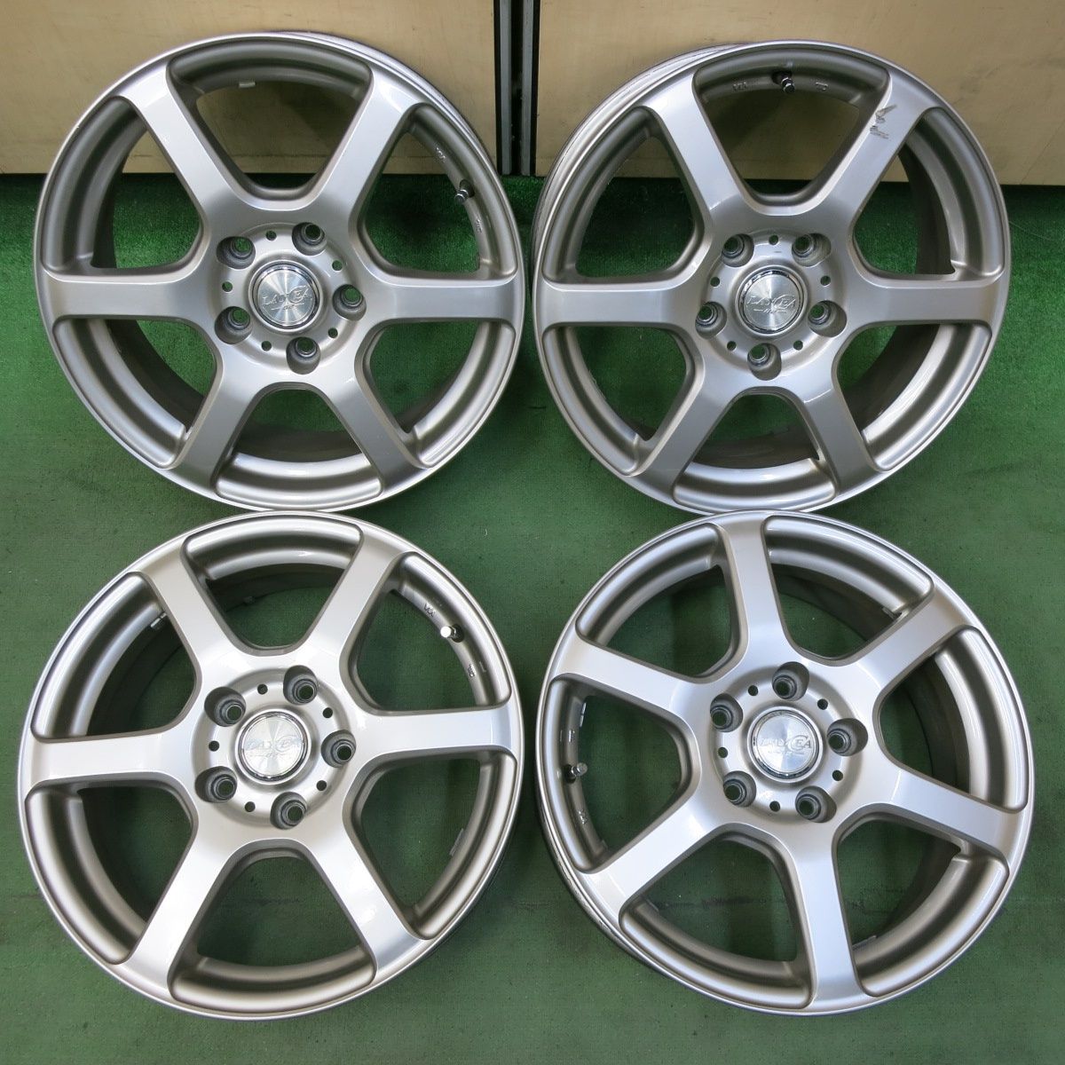 キレイ LAYCEA 02 16インチ ホイール レイシア 16×6.5J PCD114.3|5H 5051306SYホ