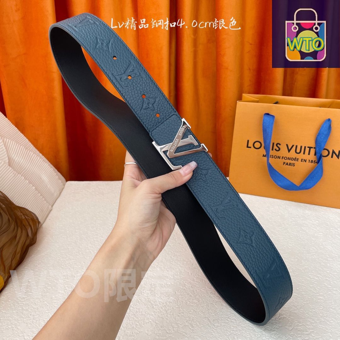 LOUIS VUITTON ルイ・ヴィトン レザーベルトフランス製 LOUIS VUITTONルイヴィトン本革レザーベルト フランス製 サイズM