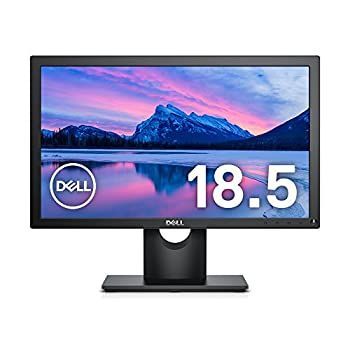 【】【非常に良い】Dell モニター 18.5インチ E1916H(3年間交換保証/CIE1976 82%/HD/TN非光沢/フリッカーフリー/DP,D-Sub15ピン)