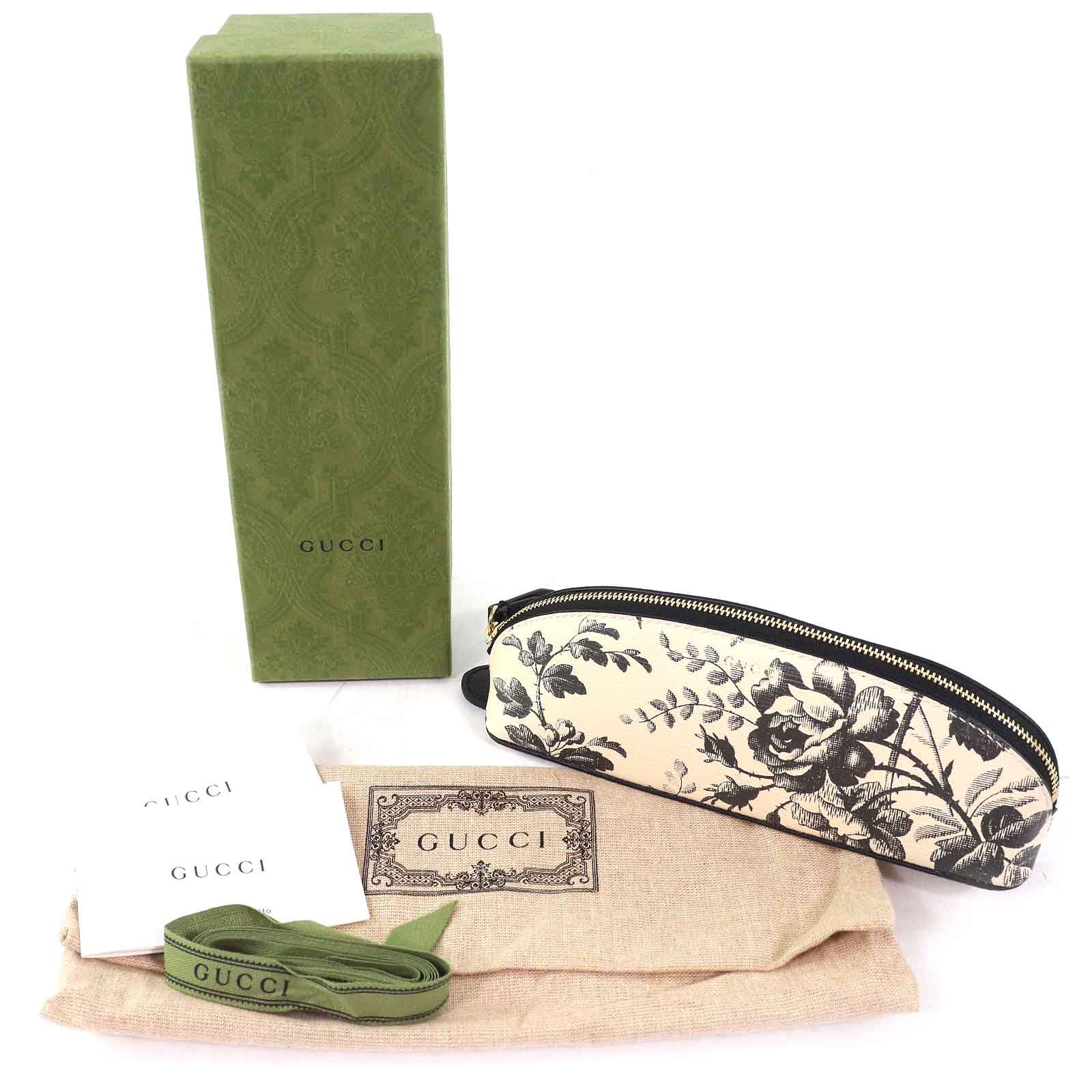 未使用品△GUCCI グッチ 662130 ハーバリウム フラワープリント 花柄  