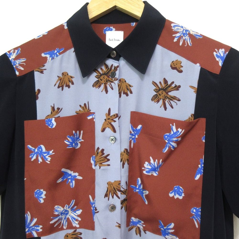 Paul Smith ポールスミス 花柄 半袖 ワンピース サイズ40 Paul Smith ポールスミス 花柄 半袖 ワンピース サイズ40 - メルカリ