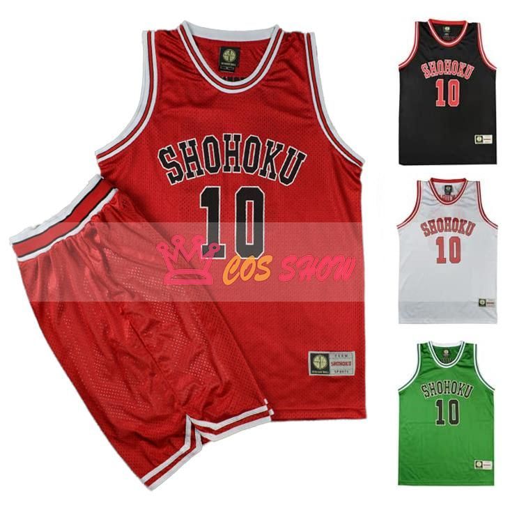 スラムダンクSHOHOKU SAKURAGI 10 ユニフォーム 上下セットXL スラムダンク SLAM DUNK 湘北高校 SHOHOKU 10番 桜木花道 上下