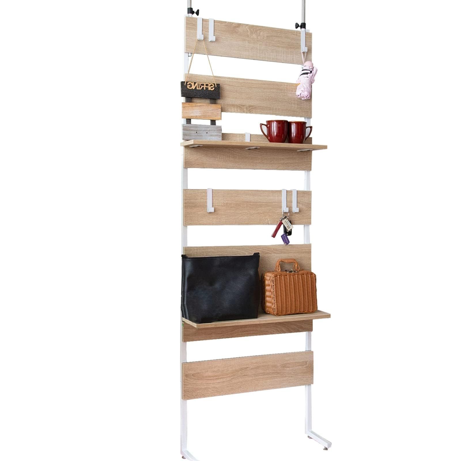 黒い木製 シェルフ ヴィンテージ風 マントルピース サリュ 黒い木製