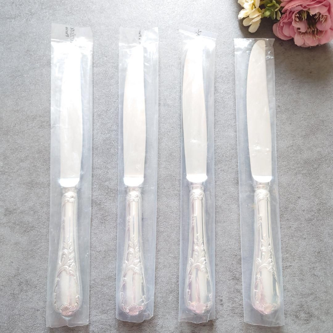 クリストフル マルリー テーブルナイフ 4点