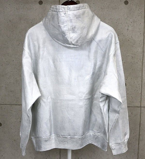 【安値通販】 SUPREME 銀座店 シュプリーム ×マルジェラ BOXロゴ パーカー 裏起毛 メンズ size Ｍ 白系 100591