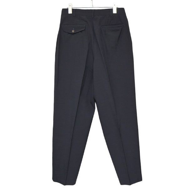 COMME des GARCONS HOMME PLUS コムデギャルソンオムプリュス 1990年代 2タックウールテーパードスラックスパンツ PP-10010M 8054000218554