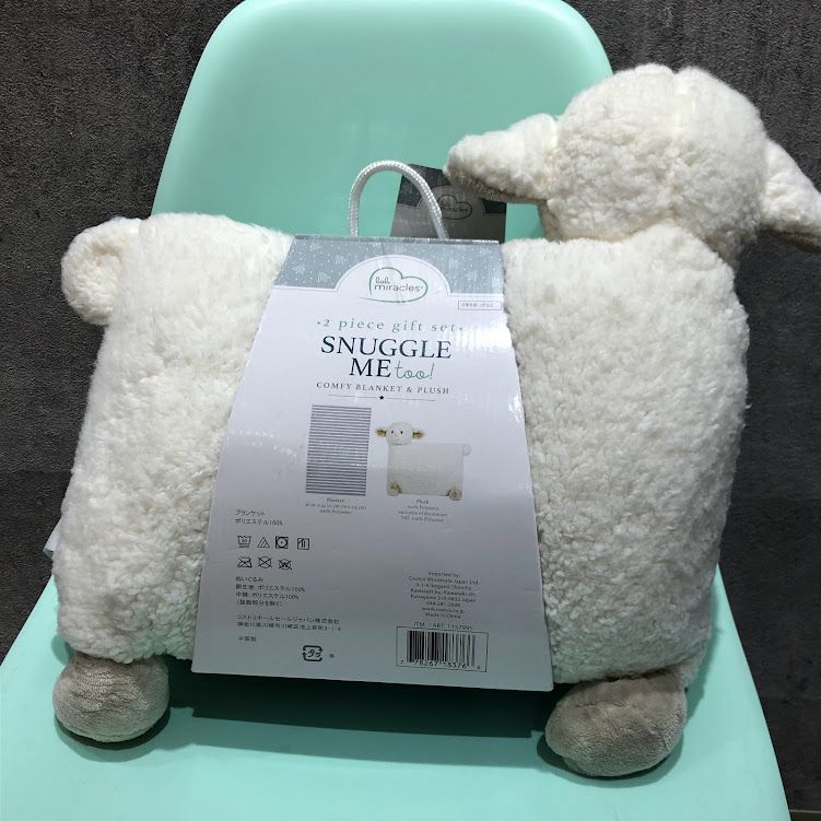 新品未使用】コストコSnuggle me tooベビー リトルミラクルズ スナグルミー ギフトセット ひつじ - メルカリ