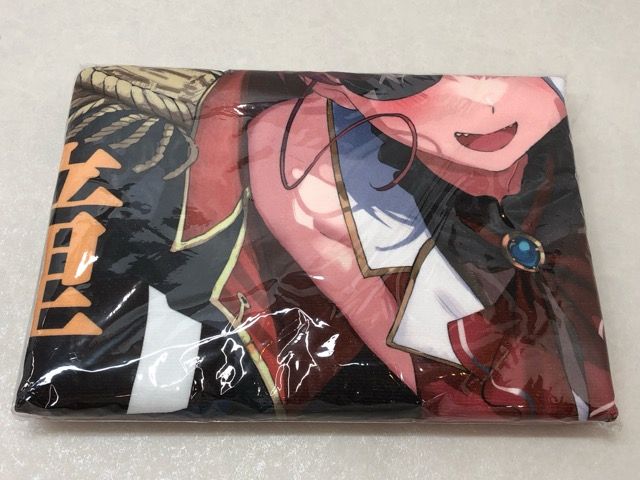 未開封★宝鐘マリン 活動4周年記念 ビッグタオル スマホグリップ【P2598-008】080 未開封☆宝鐘マリン 活動4周年記念 ビッグタオル スマホグリップ