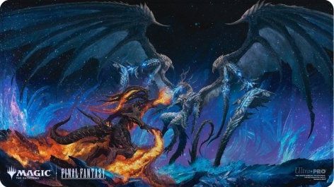 ウルトラプロMTG HoloFoilプレイマット イフリートvsバハムート 新品未開封/プレイマット/Ultra Pro 88-38758 MTG ファイナル