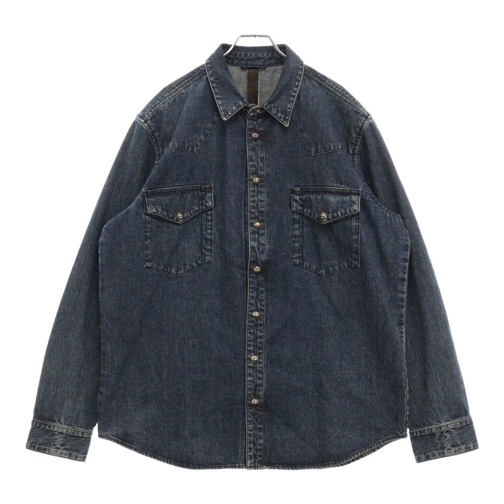 CHROME HEARTS (クロムハーツ) （JVP） DENIM WESTERN 袖クロス