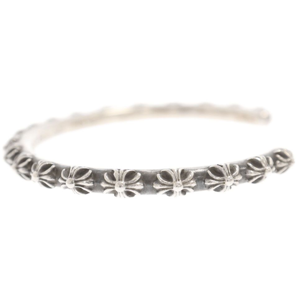 クロムハーツ BANGLE CROSS/クロスバンド シルバーバングル