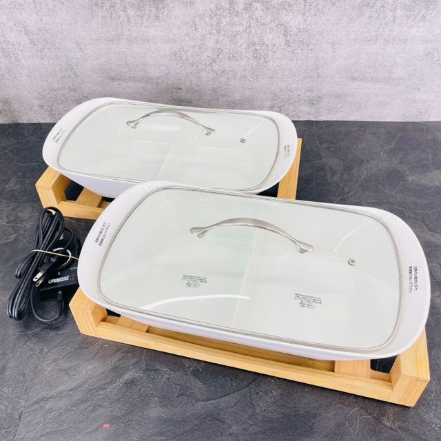 生活家電 ホットプレート 2点セット 【展示品】動作保証 PRINCESS