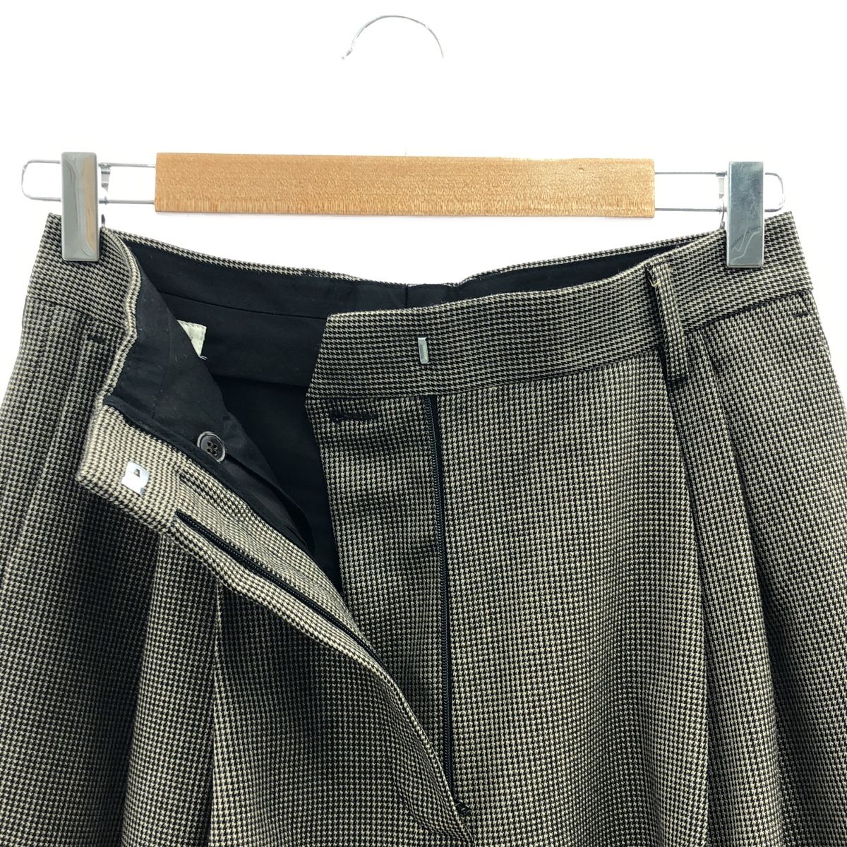 【DRIES VAN NOTEN】FW24 千鳥格子 ワイド パンツ 送料関税込 DRIES VAN NOTEN】FW24 千鳥格子 ワイド パンツ 送料関税込